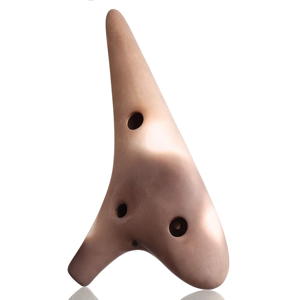 VIDOO 12 Loch Alto C Schlüssel Geräuchert Ocarina Mit Lanyard Für Anfänger