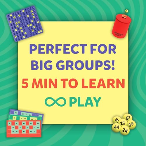 Image of Skillmatics Pop-Reveal Housie - Classic Housie Tambola Game with a Fun Twist, Reusable Cards, Fun for Family Game Nights & Celebrations, Gift for Kids, Teens & Adults, Ages 4, 5, 6, & Up, 3+ Players