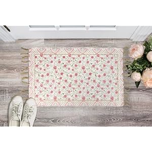 Primitivesbykathypinkfloralrug Urban Country Home Decor Primitives by kathy pink floral rug urban country home decor