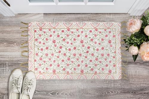 Primitivesbykathypinkfloralrug Urban Country Home Decor Primitives by kathy pink floral rug urban country home decor