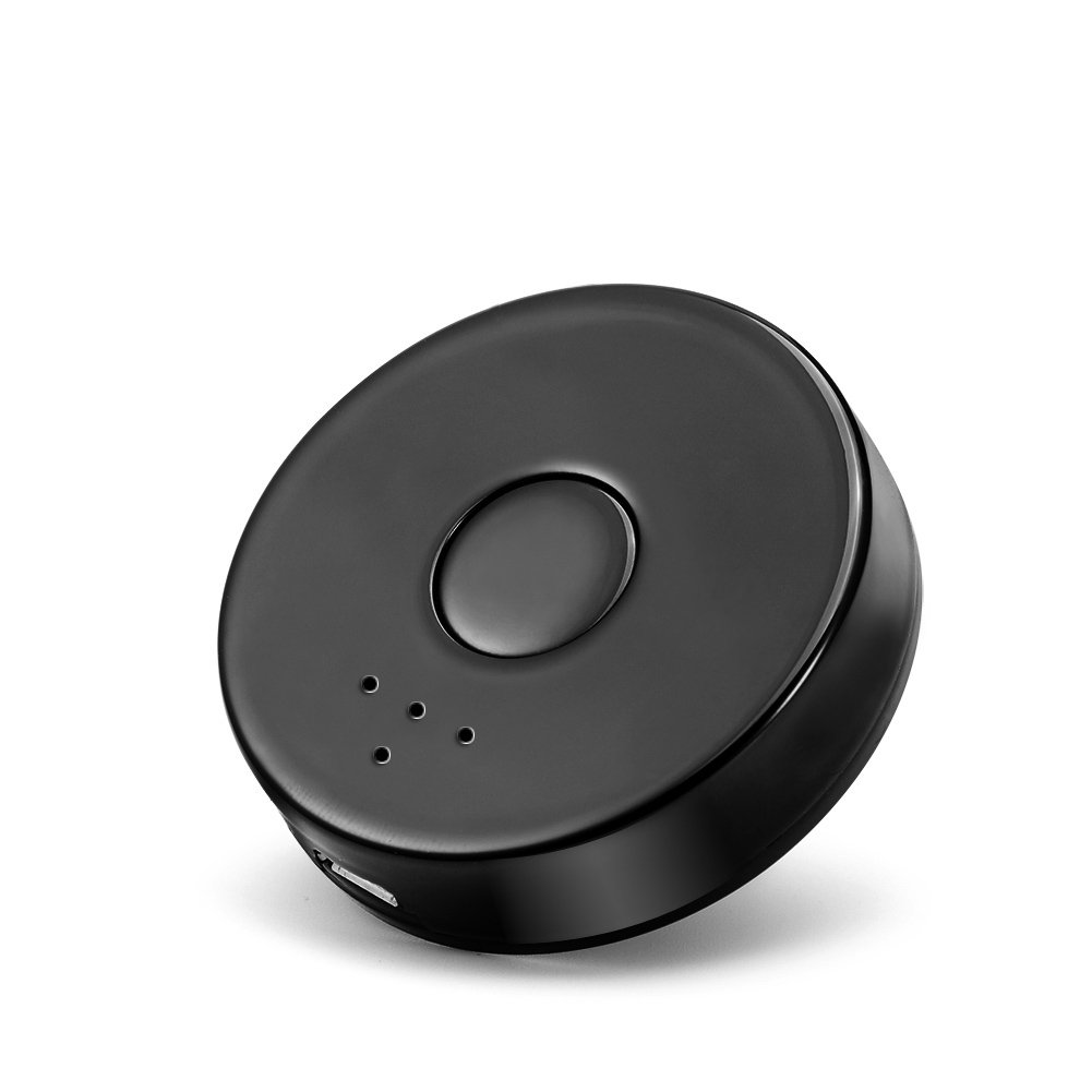 Bluetooth Transmitter, Andeven Portable Wireless Stereo Music Adapter for 3.5mm Audio Devices, Paired with 2 Bluetooth Receiver, TV Ears, A2DP Stereo Music Transmission