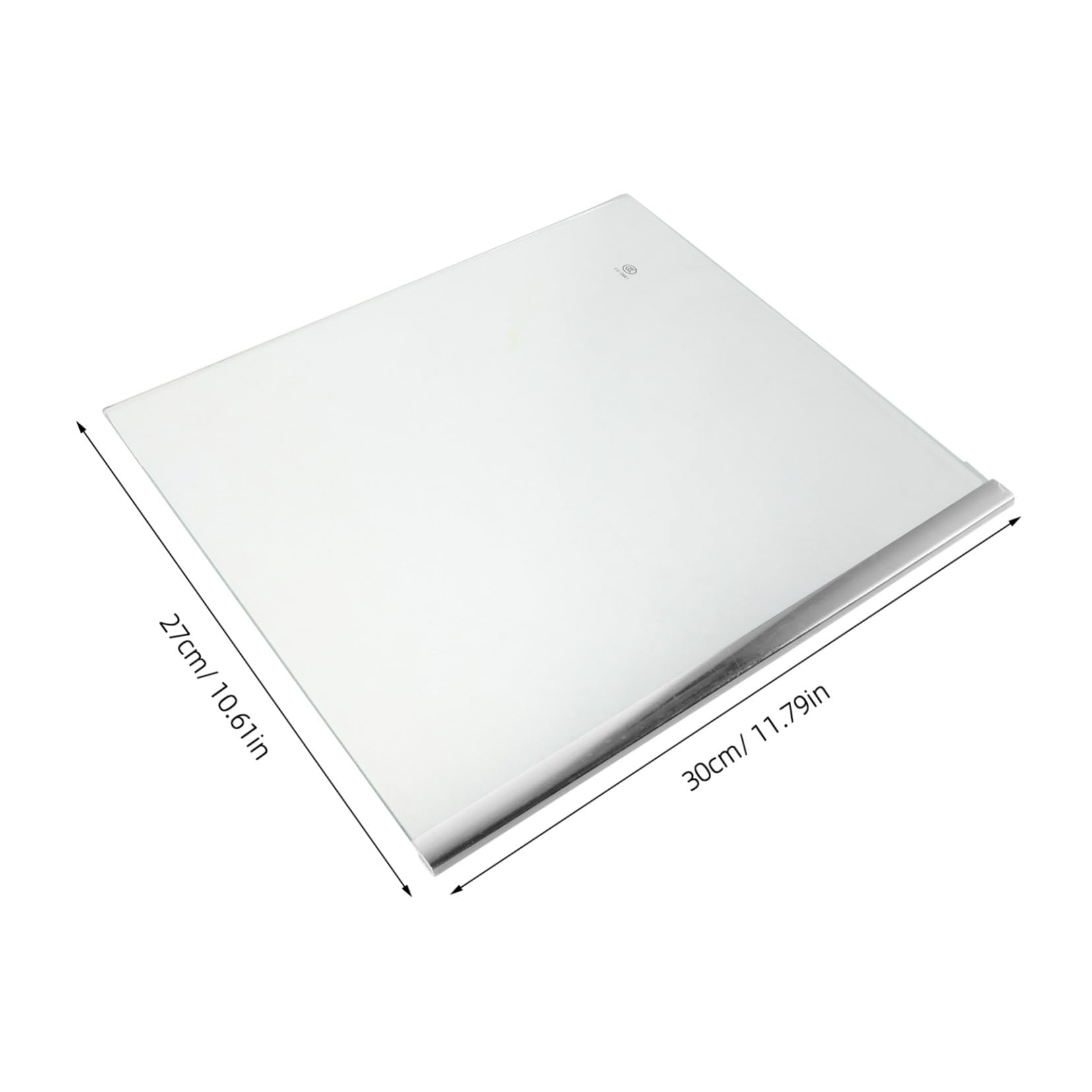 Cm Ripiano in 30x27 Vetro Temperato per Frigorifero per Cucina