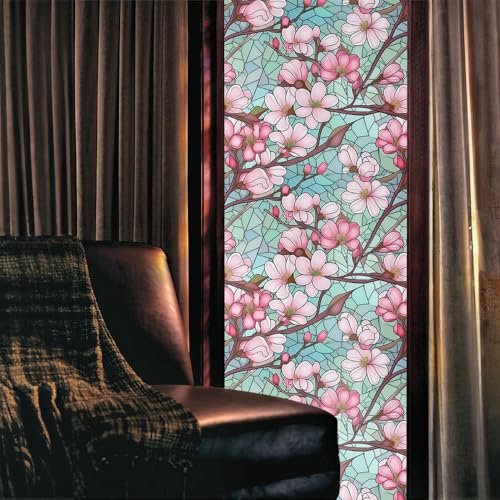 Vinilo decorativo para ventana 15.7x118 pulgadas redamancy miniatura 2
