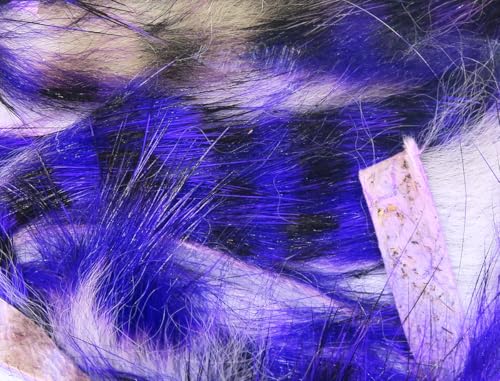 Hareline Fly Tying Tiger Barred Rabbit Strips
