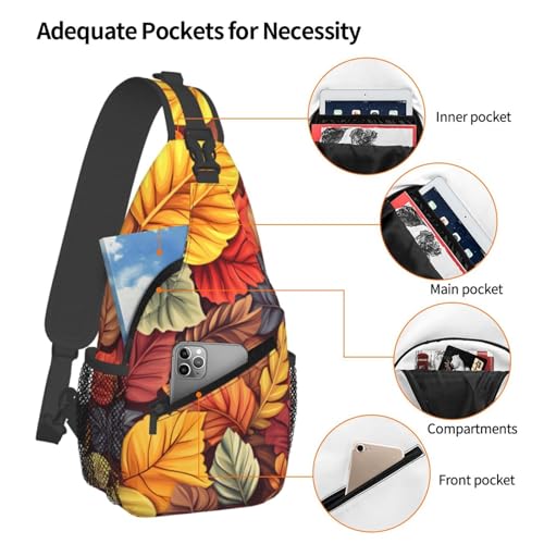 Mochila tipo bandolera ligera unisex para viaje y senderismo miniatura 4
