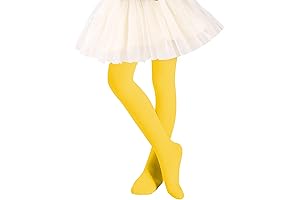 Ultra-Soft Toddler Yellow Tights: Perfect Ballet Wear