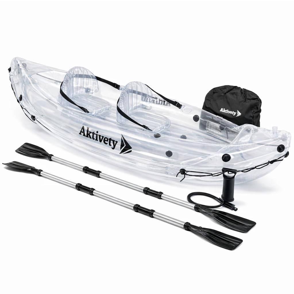 Aktivety Clear Kayak Transparent Inflatable