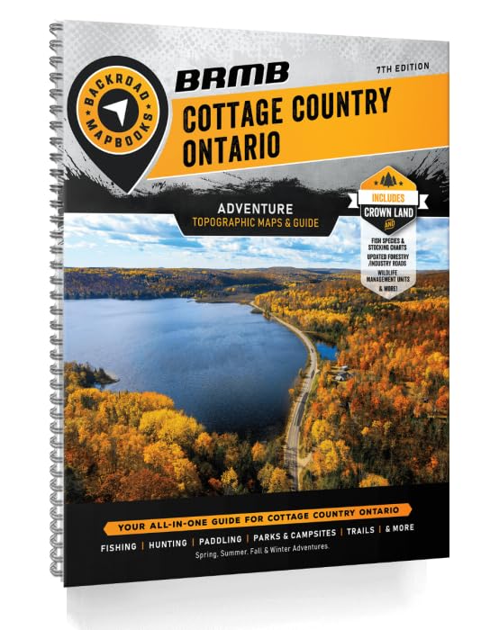 Backroad Mapbooks: Cottage Country Ontario - 7th Edition