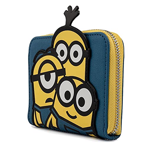 Loungefly Triple Minion Zip Around Wallet4
