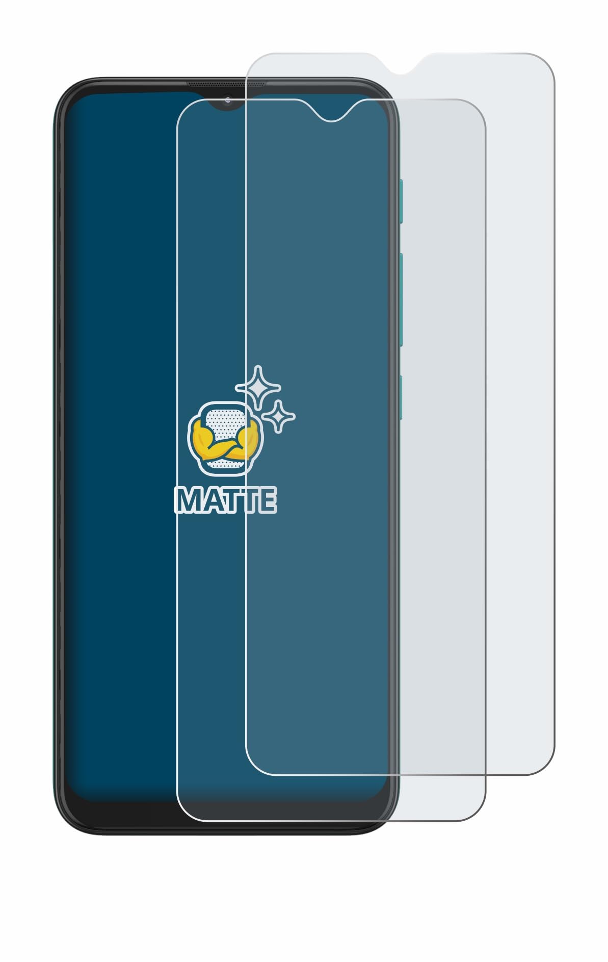 Brotect Pellicola Protettiva Opaca Per Motorola Moto G9 Play – 2 Pezzi – Antiriflesso, Anti-Graffio, Anti-Impronta – Made In Germany