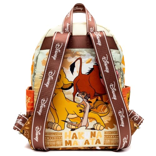 Lion King Mini Backpack for Kids Set - Bundle with 13” Simba Backpack with Front Pocket and Water Bottle | Disney Lion King Backpack Purse3