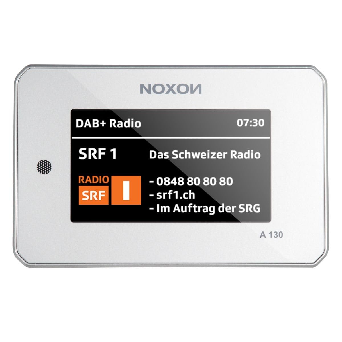 Noxon A 130 Silber - Audio Adapter, DAB+/UKW & Internet-Radio