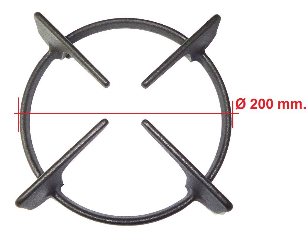 Franza per Foster Griglia in ghisa 1 fuoco tonda Ø 200 mm. 9601636 G1301