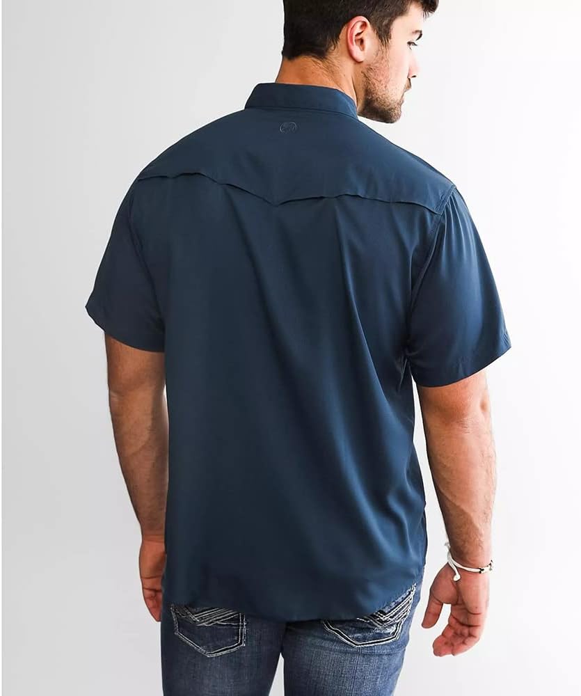 Hooey HT1610OL "SOL" OLIVE SHORT SLEEVE PEARL SNAP SHIRT