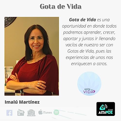 Gota de vida Podcast Por Altavoz arte de portada