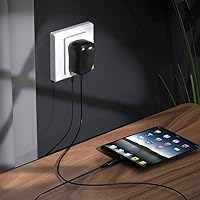 Vista 7 de Belker 24W Multi Voltage 3V 4.5V 5V 6V 7.5V 9V 12V Universal AC DC Power Adapter Supply for Household Electronics - Max Amp 2000mA