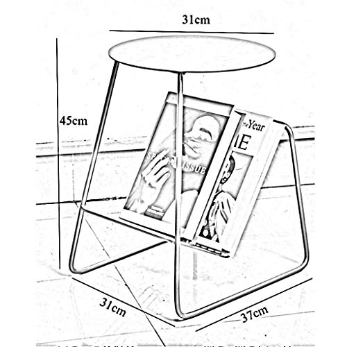Metal Side Table for Living Room,SOFE Table End Tables Balcony Coffee