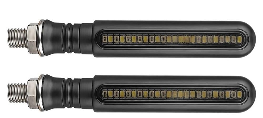 Intermitentes Moto 10mm Delanteros Traseros Luz Freno Parada Giro 12V Ambar 8