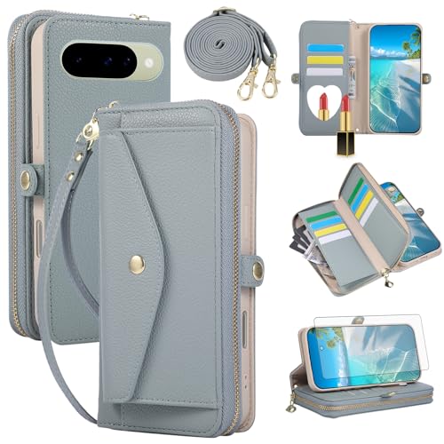 Housse de téléphone Google Pixel 10 pour sorties avec porte-cartes