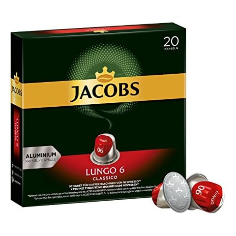 Jacobs Kaffeekapseln Lungo Classico, Intensität 6 Cover