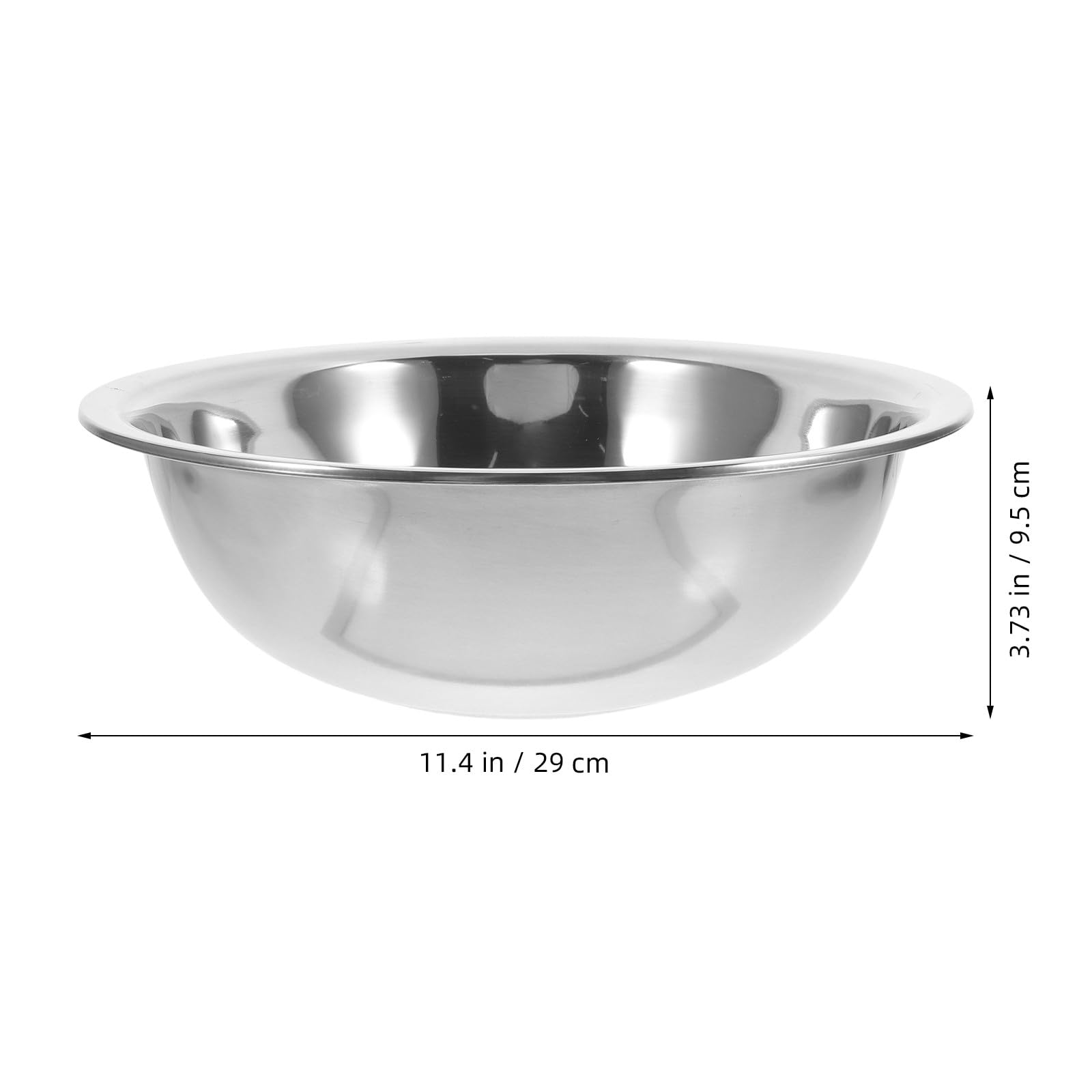 Lavabo Portátil de Acero Inoxidable para Lavar los Pies Cara, Diseño Multifuncional y Elegante 29 Cm de Diámetro, Adecuado para Viajes y Uso Diario