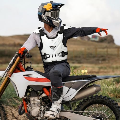 image for OUMURS Adult Off-Road Motorcycle Chest Protector, Lightweight Design w