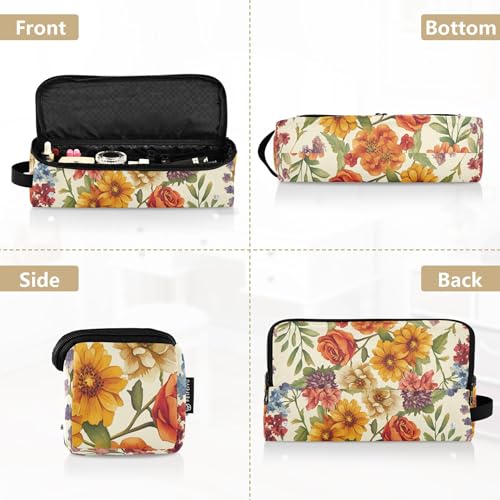Funda 2-en-1 para plancha y rizador de viaje floral miniatura 5