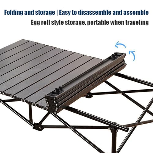 Ensemble de chaises de camping légères et table en alu durable - 6