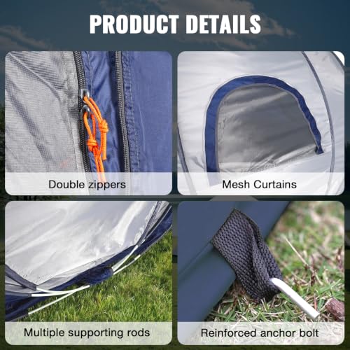 treefox SLH-POP-ZX Tienda de Campaña Pop Up Impermeable para 4 Personas miniatura 4