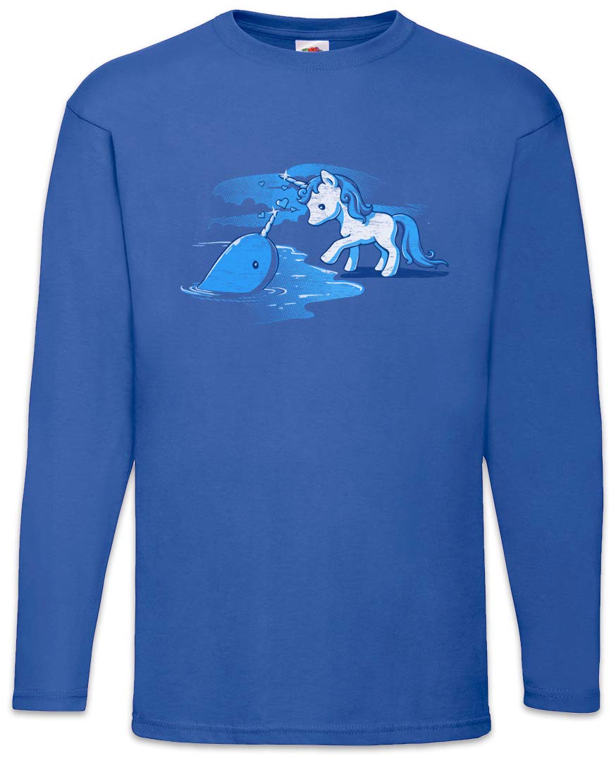 Urban Backwoods Unicorn Unihorn Long Sleeve T-Shirt