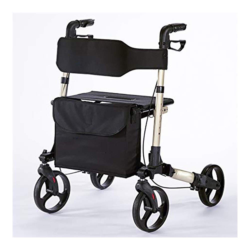 Buy Rolling Walker,Walker With Seat Adjustable Height Folding Compact 4