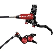 Hope Tech 4 Evo GR4 Brake - Black/Red / Left/Front