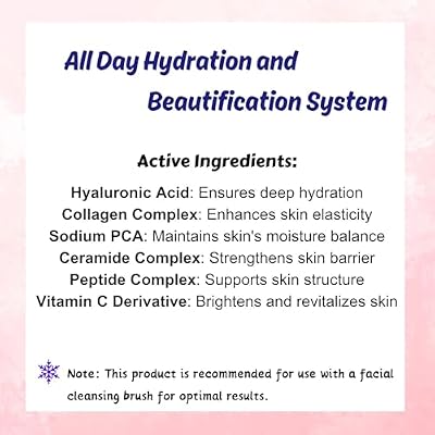 Club Suppin BB Hydrating Skincare Cream, Makeup Foundation Moisturizer for Women of All Skin Types, Strenghtens & Enhances Skins, Lightweight C Pastel Rose, 1.06oz/30g