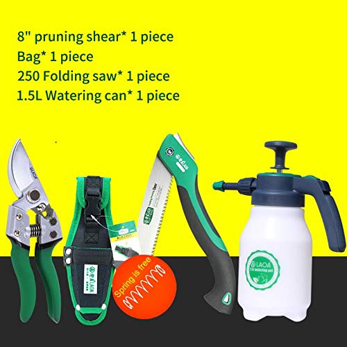 Bureze LAOA Portable Saw 10 Inch Secateurs Gardening Pruner Tree Trimmers Foldable Camping Tool for Woodworking Saw Trees