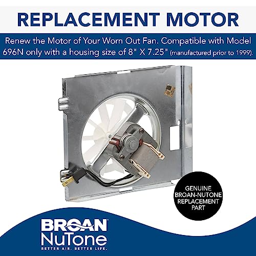 Image of Broan-NuTone C350BN Replacement Motor /Wheel (NuTone 696N A housing), 50 CFM,, n /a