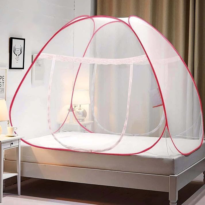 See full amazon price history chart for WELLBERG Pop Up Bed Mosquito Net with Bottom, Folding Design Breathable high Density mesh for Indoor and Outdoor,Portable and Washable Mosquito Net (Queen Red) WELLBERG Pop Up Bed Mosquito Net with Bottom, Folding Design Breathable high Density mesh for Indoor and Outdoor,Portable and Washable Mosquito Net (Queen Red) (B0BRN6RSZG) Amazon Price History, Amazon Price Tracker