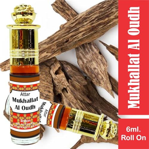 Image of INDRA SUGANDH BHANDAR Attar Mukhallat Al Oudh Perfume Uae Fragrance for Men Long-Lasting 24 Hours