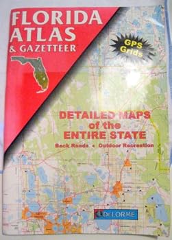 Map Florida Atlas and Gazetteer (Florida Atlas & Gazetteer) Book