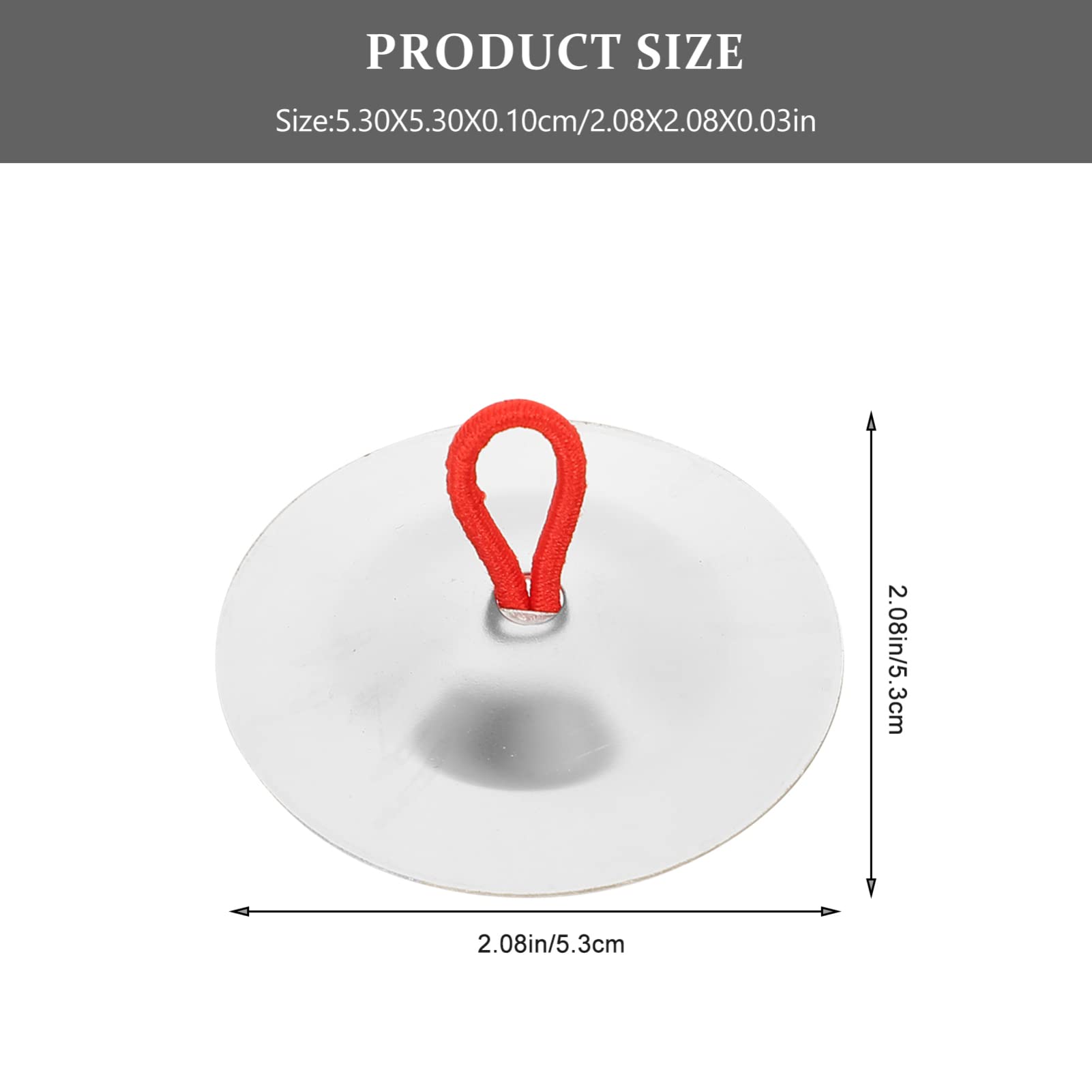 BESPORTBLE 5 pairs Finger Cymbals Durable Percussion Instruments for Dance and Music Training High Grade Material with Sound for Creativity