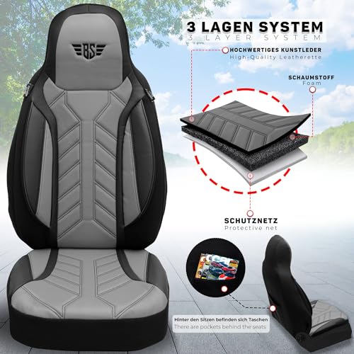 Housses de siège de rechange Knaus Van TI camping-car protection DPL501