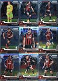 2019-20 Panini Prizm Premier League Soccer AFC Bournemouth Team Set of 14 Cards: Artur Boruc(#136), Steve Cook(#137), Adam Smith(#138), Nathan Ake(#139), Diego Rico(#140), David Brooks(#141), Jefferson Lerma(#142), Ryan Fraser(#143), Dan Gosling(#144), Jordon Ibe(#145), Lewis Cook(#146), Callum Wilson(#147), Joshua King(#148), Dominic Solanke(#149)