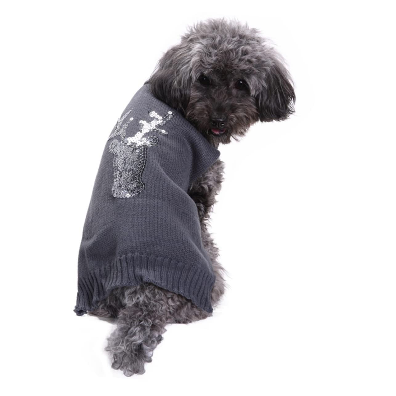 INOOMP Lot De 3 Vêtements pour Chien Motif Élan De Noël Pull Chaud pour La Prise De Photos Et La Longévité