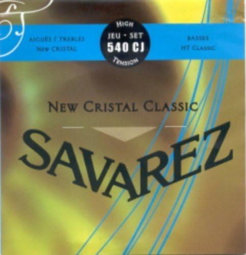 CUERDAS GUITARRA CLASICA - Savarez (540/CJ) New Crystal Classic Azul (Juego Completo)