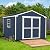 Handy Home Products Charleston Value Gable 10x10 Do-It-Yourself Wooden Storage Shed with Floor