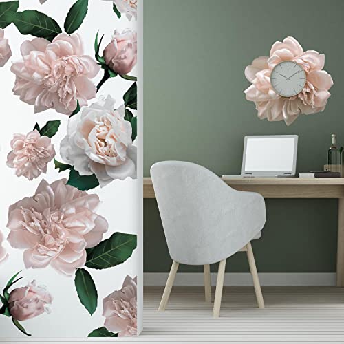 WALPLUS Wall Stickers Room Decor Gifts for Girls Peel and Stick Removable for Nursery Kids Toddler Bedroom Living Room Kitchen Oversized Classic Roses 16 Pieces - Image 2