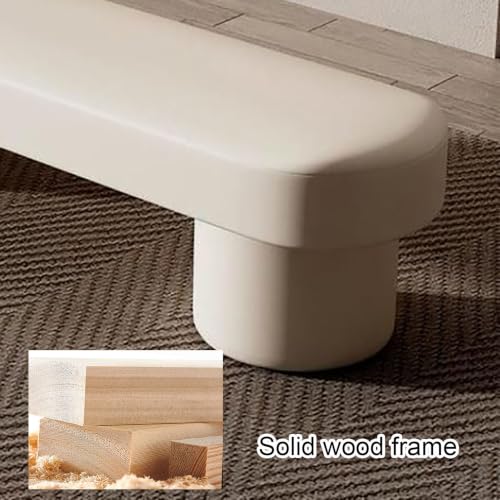 Banc de chambre avec mousse haute résilience et coussin souple en PU