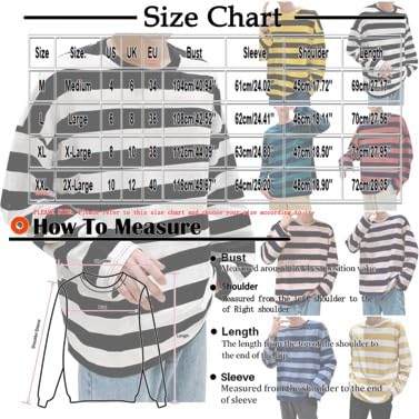 Long Sleeve Shirts for Men Striped Mens Casual Cotton Spandex Crewneck T-Shirt Pullover Stripe Tee Shirt Lounge2