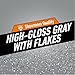 Gorilla Epoxy Garage Floor Coating (12 pc) Kit, 2.5-Car, Concrete Flooring, 100% Solids, Superior Adhesion, Incredibly Durable High Gloss Gray Finish, 550 sq. ft. Coverage