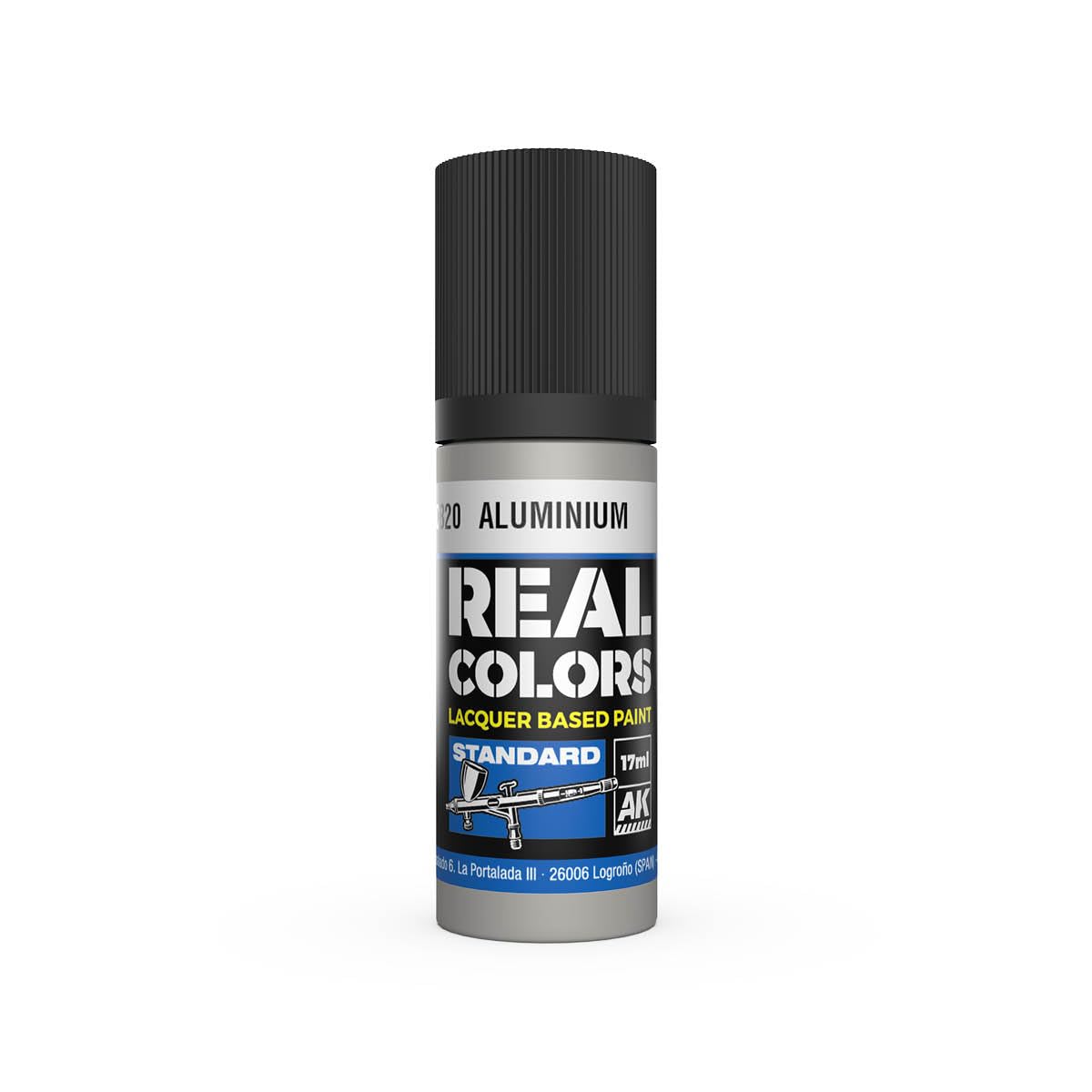Ak Interactive Ak Real Colors Rc820 Aluminium (17 Ml) (Old Rc020)
