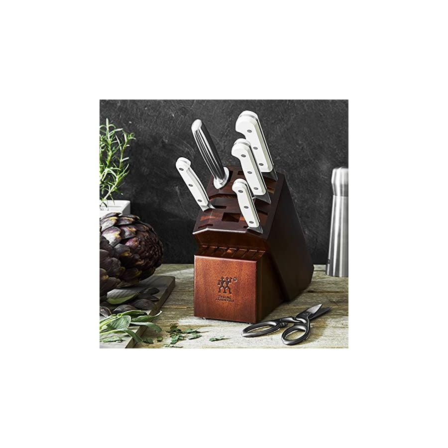 ZWILLING Pro Le Blanc 7-pc Knife Block Set